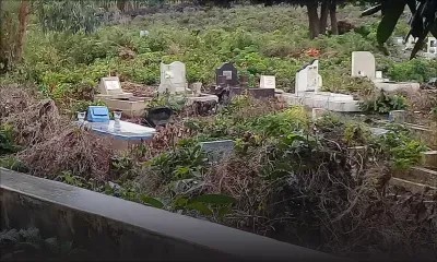 Le cimetière de Riche-Mare dans un état lamentable