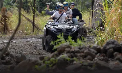 Sweety Moheeputh : elle propose la découverte du Pont Naturel en quad