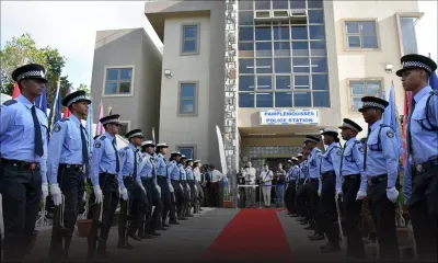 Inauguration du poste de police de Pamplemousses : SAJ défend le projet Safe City et pointe du doigt les policiers indisciplinés
