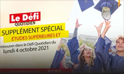 Supplément Spécial : études supérieures et Formation