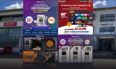 Redline Distribution Ltd : Profitez de réduction sur une sélection d’électroménagers