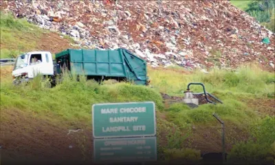 Le voyage des déchets vers Mare-Chicose