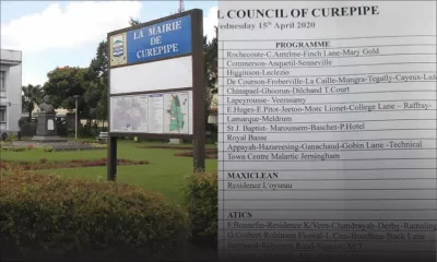 Le ramassage d'ordures se poursuit à Curepipe : voici les régions concernées ce mercredi