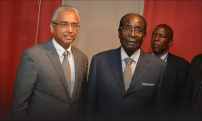 African Economic Platform : le président Robert Mugabe débarque à Maurice 