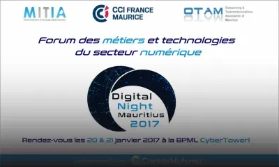 TIC : une Digital Night prévue du 20 au 21 janvier