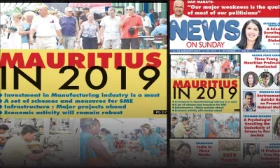 Voici la Une du News on Sunday de ce vendredi 04 janvier 2019