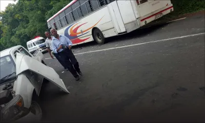 Arsenal: un conducteur d’autobus prend la fuite après un accident