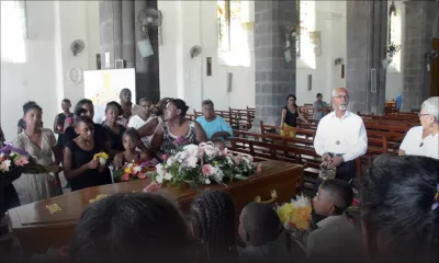 Accident fatal à Bois-Marchand: un dernier adieu à Stephano André