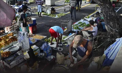 Port-Louis: les marchands ambulants prennent leurs quartiers