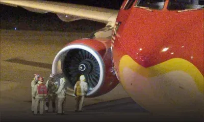 Un vol d'AirAsia se pose en Australie après avoir probablement percuté un oiseau