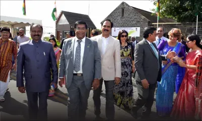 Aapravasi Ghat : deux ministres indiens sur les traces des travailleurs engagés