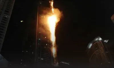 Un incendie ravage la Torch Tower à Dubaï