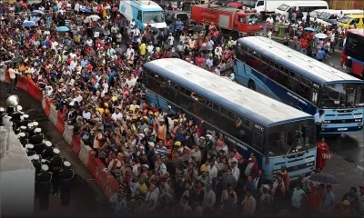 Lancement officiel : le métro accueilli en fanfare à Rose-Hill  