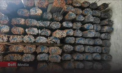 Éventuelle augmentation du coût des barres de fer : les importateurs affirment ne pas pouvoir réviser les prix à la baisse