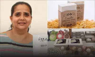 Tessa et ses savonnettes faites main 100 % naturelles !