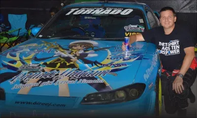 Compétition à Dubaï - Red Bull Car Park Drift Series 2015: tout feu tout flamme