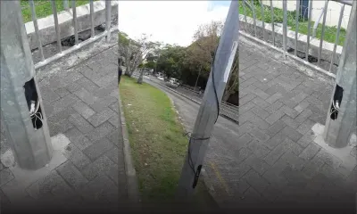 Image du jour : des fils électriques suspendus