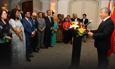 Réception d’adieu pour son Excellence Zhu Liying