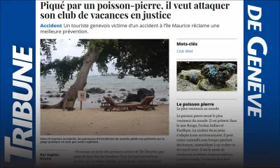 Piqué par un «laff labou» à l’île Maurice: un Suisse raconte sa mésaventure