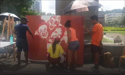 [En images] A Port-Louis... Art in the City