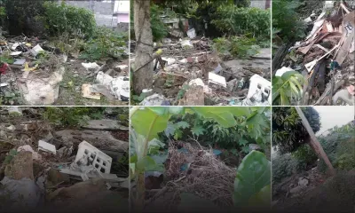 À Palma, Quatre-Bornes: un terrain en friche converti en dépotoir