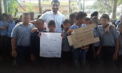 L’Escalier : des parents manifestent contre le transfert d’un enseignant