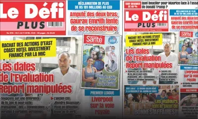 Voici la Une du Défi Plus de ce Samedi 05 Avril 2025