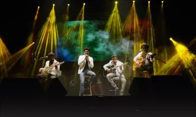 Le Sanam Band sur la scène du SVICC le 21 mai 