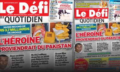 Voici la Une du Défi Quotidien de ce mercredi 05 mai 2021