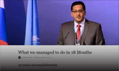 Après 18 mois: Bhadain fait le bilan