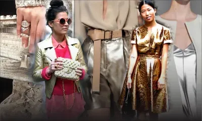 Look métallisé : shine bright