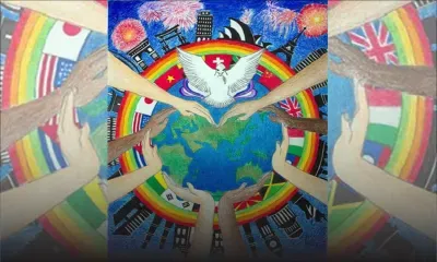 La paix célébrée à travers  l’art