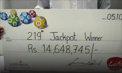 Loto : «Construire une maison pour un nouveau départ», dit le gagnant des Rs 14 millions