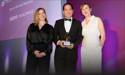 Récompense : la SBM  élue «Bank of the Year - Mauritius 2018» par The Banker