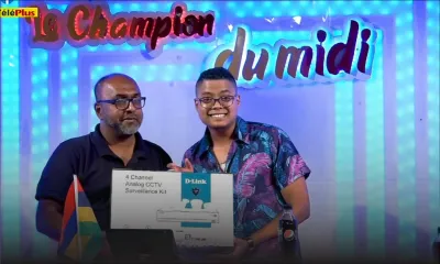 Le Champion du Midi : Fardeen Hosany remporte quatre caméras de surveillance