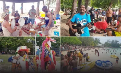 Tradition mauricienne : plages bondées pour le premier dimanche de l’an