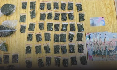 Trafic de drogue : saisie de cannabis et de papiers imbibés de drogue de synthèse