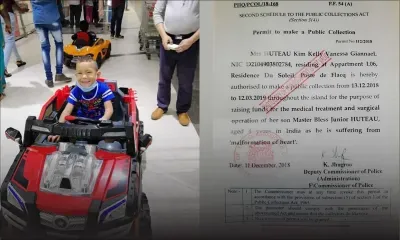 Malformation du cœur : Bless, 4 ans, a besoin de Rs 400 000