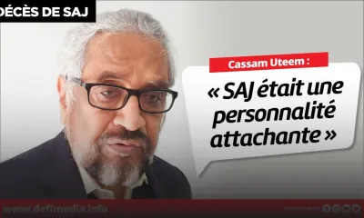 Cassam Uteem : « SAJ avait un ‘leadership’ extraordinaire »