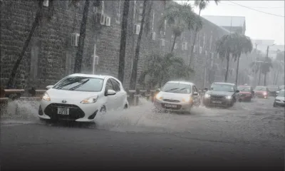 Météo : un avertissement de pluies torrentielles en vigueur à Maurice