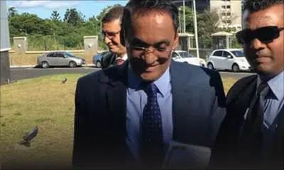 Vishnu Lutchmeenaraidoo à son arrivée à l’Icac: «Je n'ai aucun contrôle sur l'aspect politique...»