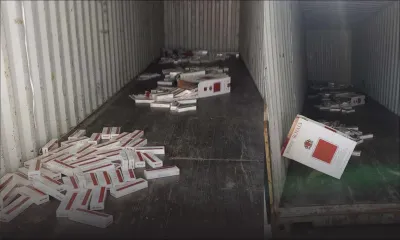 Après enquête de la police: l’affaire des cigarettes disparues serait une fraude à l’assurance