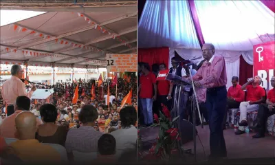 Duel à distance entre Pravind Jugnauth et Navin Ramgoolam