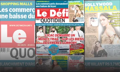 Voici la Une du Défi Quotidien de ce jeudi 06 mai 2021