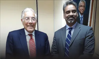 L’Integrity Reporting Act au menu des discussions entre Maneesh Gobin et Lord Philips