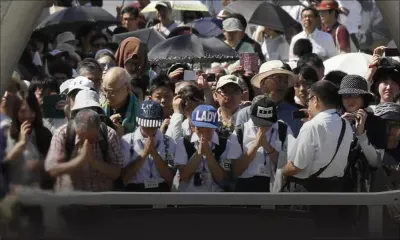 Le Japon commémore le bombardement atomique d'Hiroshima