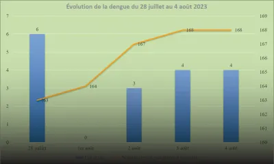 Nouveaux cas enregistrés : la dengue revient après une semaine de répit 