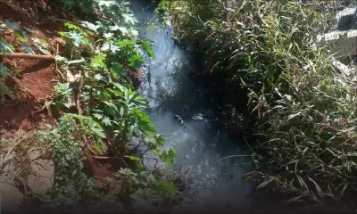 Eau stagnante à Morcellement Guibies