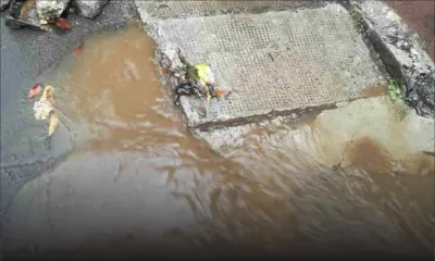 Accumulations d’eau : drains saturés à Montagne-Ory