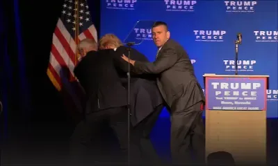 Trump brièvement évacué de scène après une fausse alerte